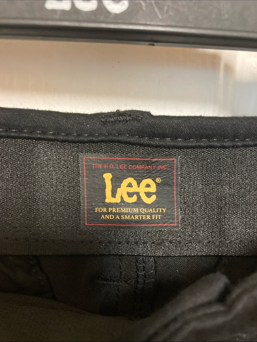 Lee Black Straight-Leg Women's Pants - Picture 2 of 10